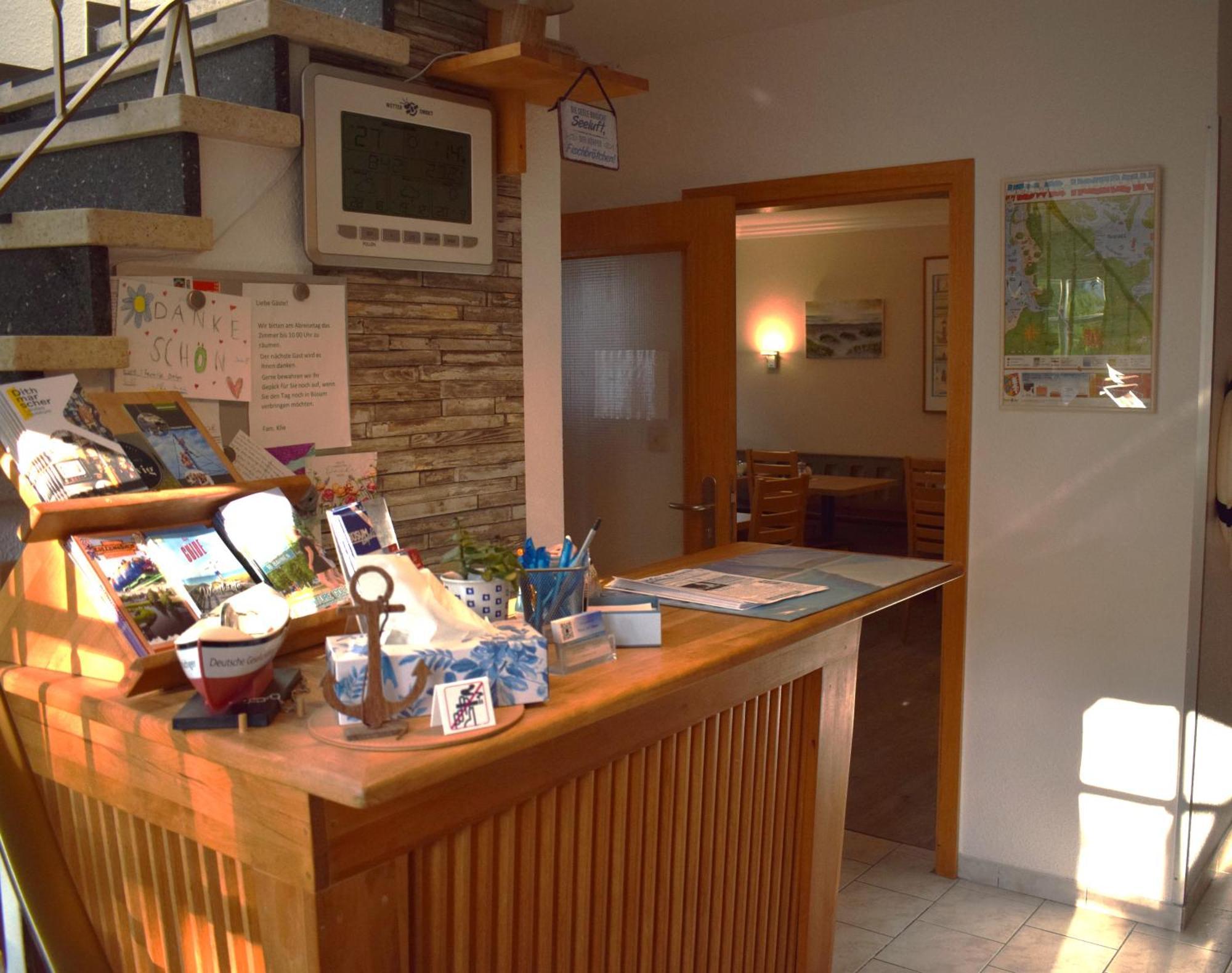 Hotel Haus Am Meer 比苏姆 外观 照片